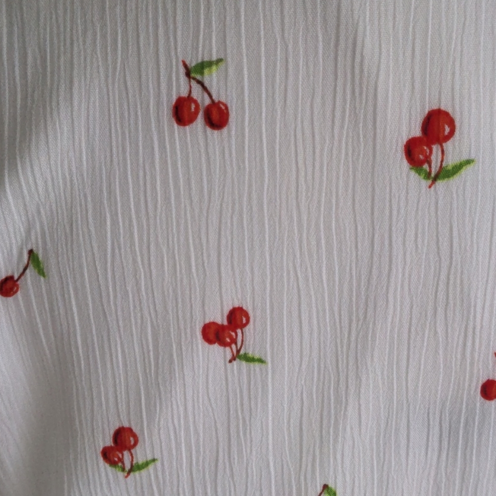 ***SOLD*Sadie & Sage Blouse Short Sleeve Top White - Picture 4 of 4